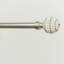 Tringle à rideaux simple réglable en métal 1 po-59079013-59079008