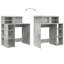 Desk With Storage 90X48x101.5 Cm Engineered Wood-1157389135
