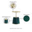 Table de bout en vert-2054027013