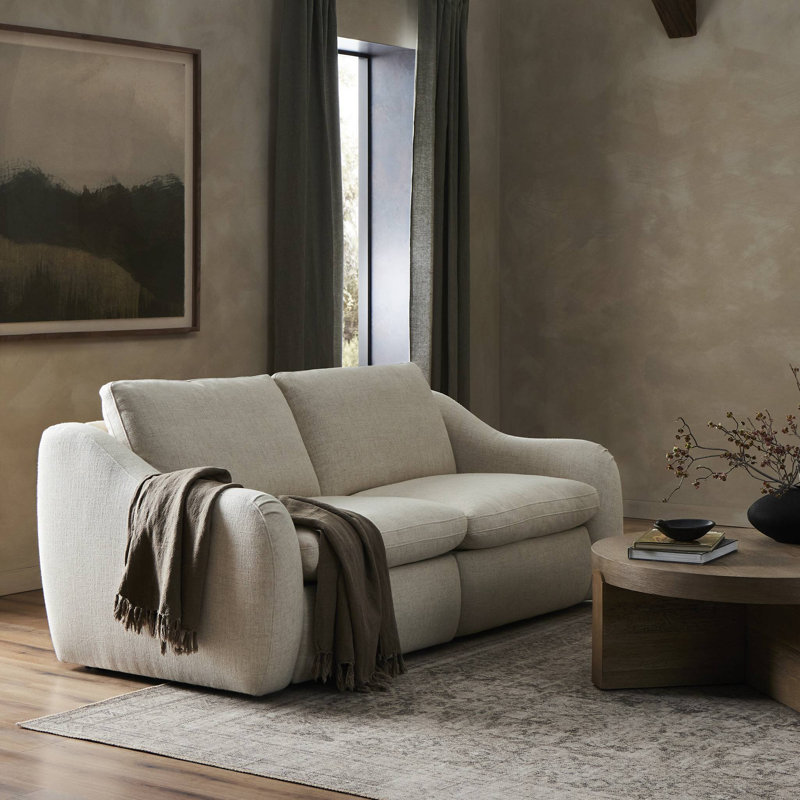 Crawford Power Recliner 2PC Sectional Sofa-Antigo Natural