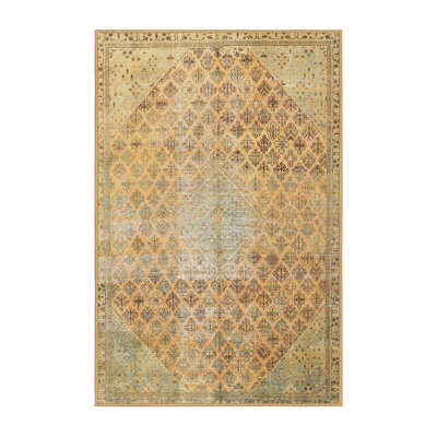 Tapis oriental ivoire