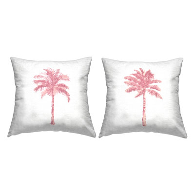 Floral Outdoor Throw Pillow
