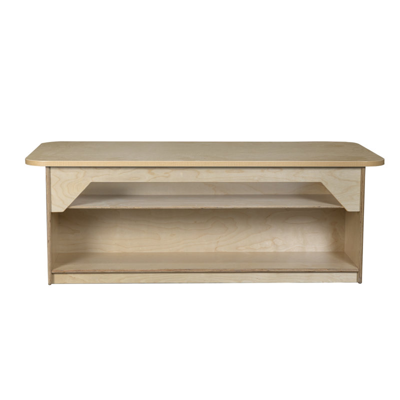 Table bloc avec rangement
