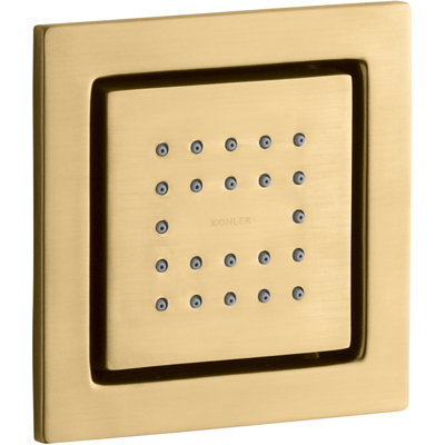 Watertile Square 22-Nozzle Body Spray With Stimulating Spray