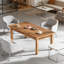 Grande table de cuisine, table de salle à manger, table à manger rustique, table basse