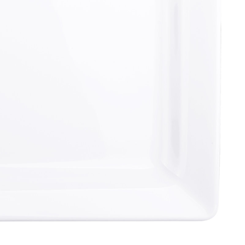 Elite Global Solutions Vogue Melamine Platter, 1.25" H x 21" W x 7" D