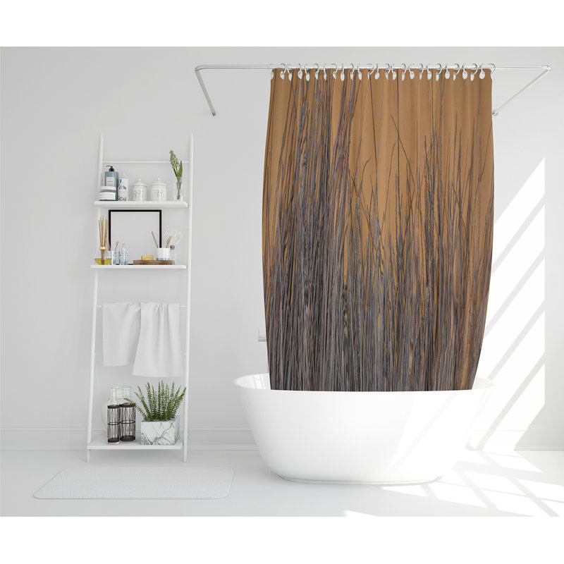 Elle-Jane 13 Piece Polyester Shower Curtain Set