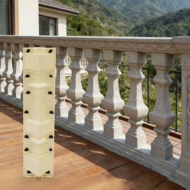 Column Concrete Plaster Railing Mould