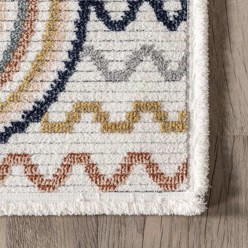 Tapis à franges Kaarina, Rectangle 3 pi x 5 pi