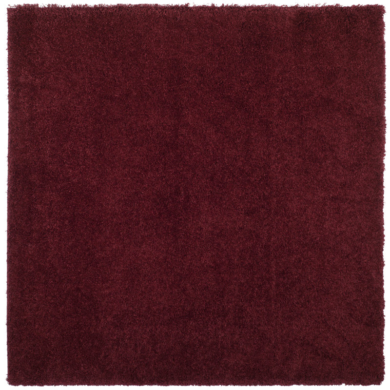 Arshida Sgl-Laguna Shag Performance Solid Color Rug, Square 6'7"