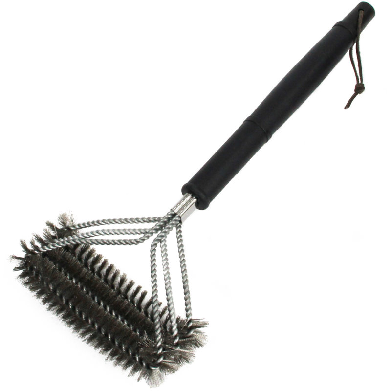 Tri-horizontal Grill Brush