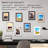 5X7 Picture Frames Set Of 8, Rustic Picture Frames Multi Wood-Colour,Vertical And Horizontal Formats For Wall Hanging And Tabletop Display