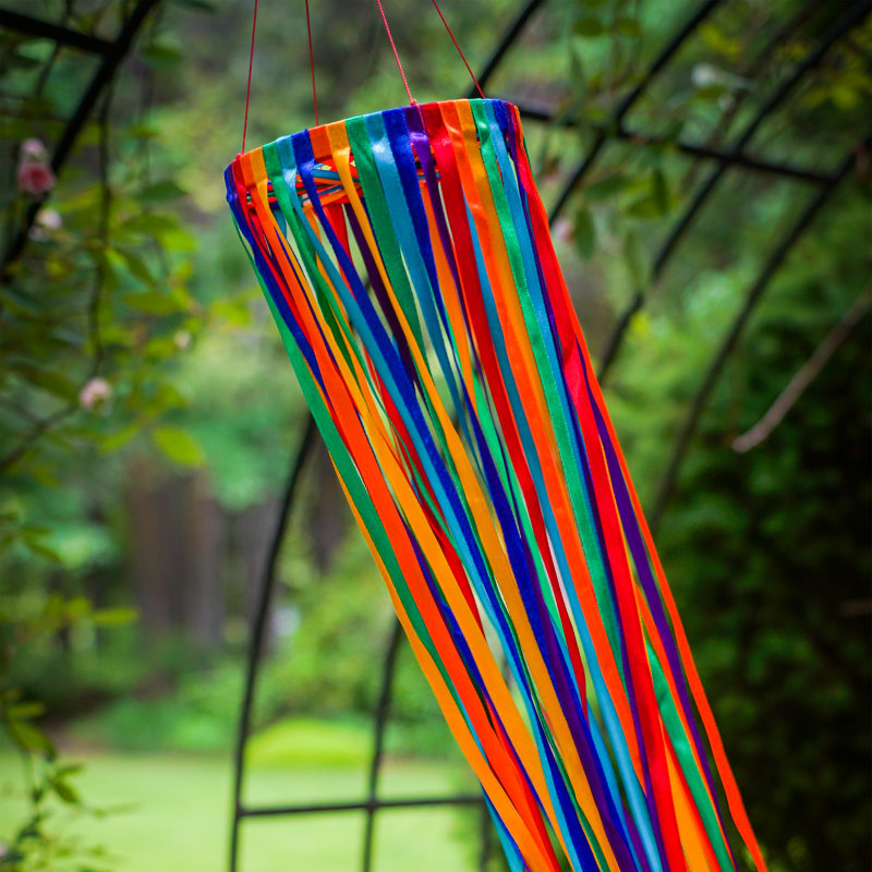 Rainbow Ribbon Windsock