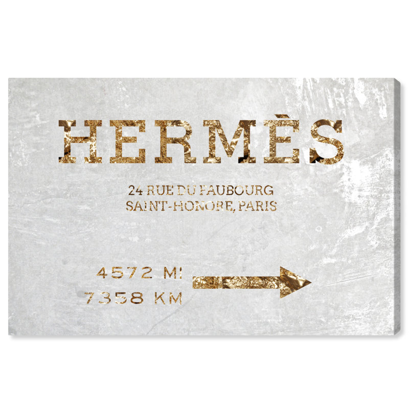 Panneau de mode et glamour Faubourg - velours blanc - impression, H 24 po x l 36 po, Toile tendue