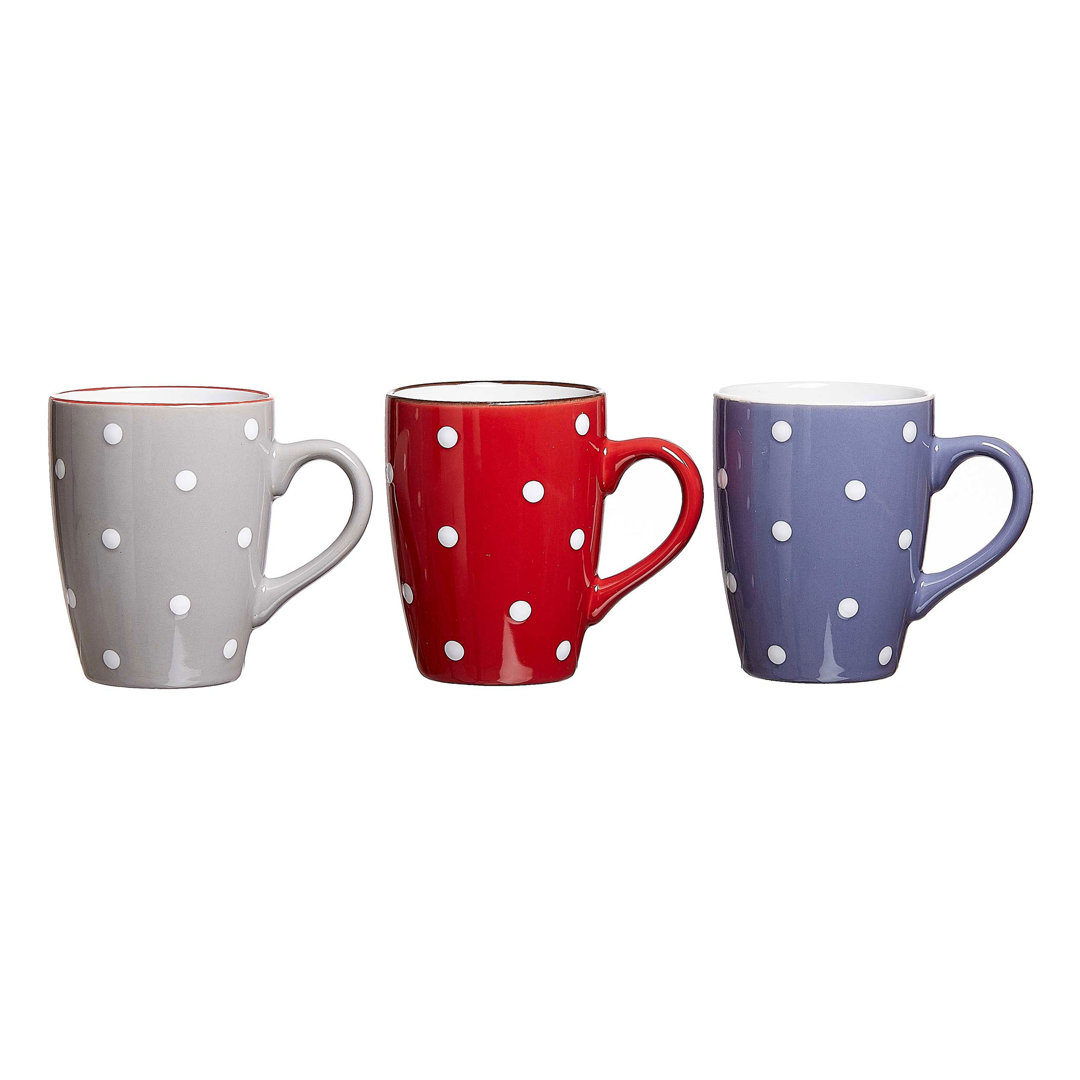 Dots Kaffeebecher 3er Set