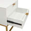 Table d'appoint 2 tiroirs Spectrum