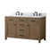 Ajiya 54" Double Bathroom Vanity Set
