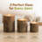 Wood Tabletop Votive Holder