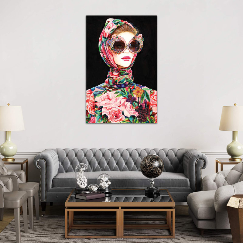 Bella DG by Sunny Gu - Wrapped Canvas Print, 66.04 cm H x 45.72 cm W x 1.91 cm D