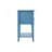 Chic Teal Contemporary Nightstand-664282248