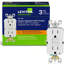 Leviton SmartlockPro 15 Amp 125 Volt Duplex Watthite GFCI Outlet 5-15R 3 Pack