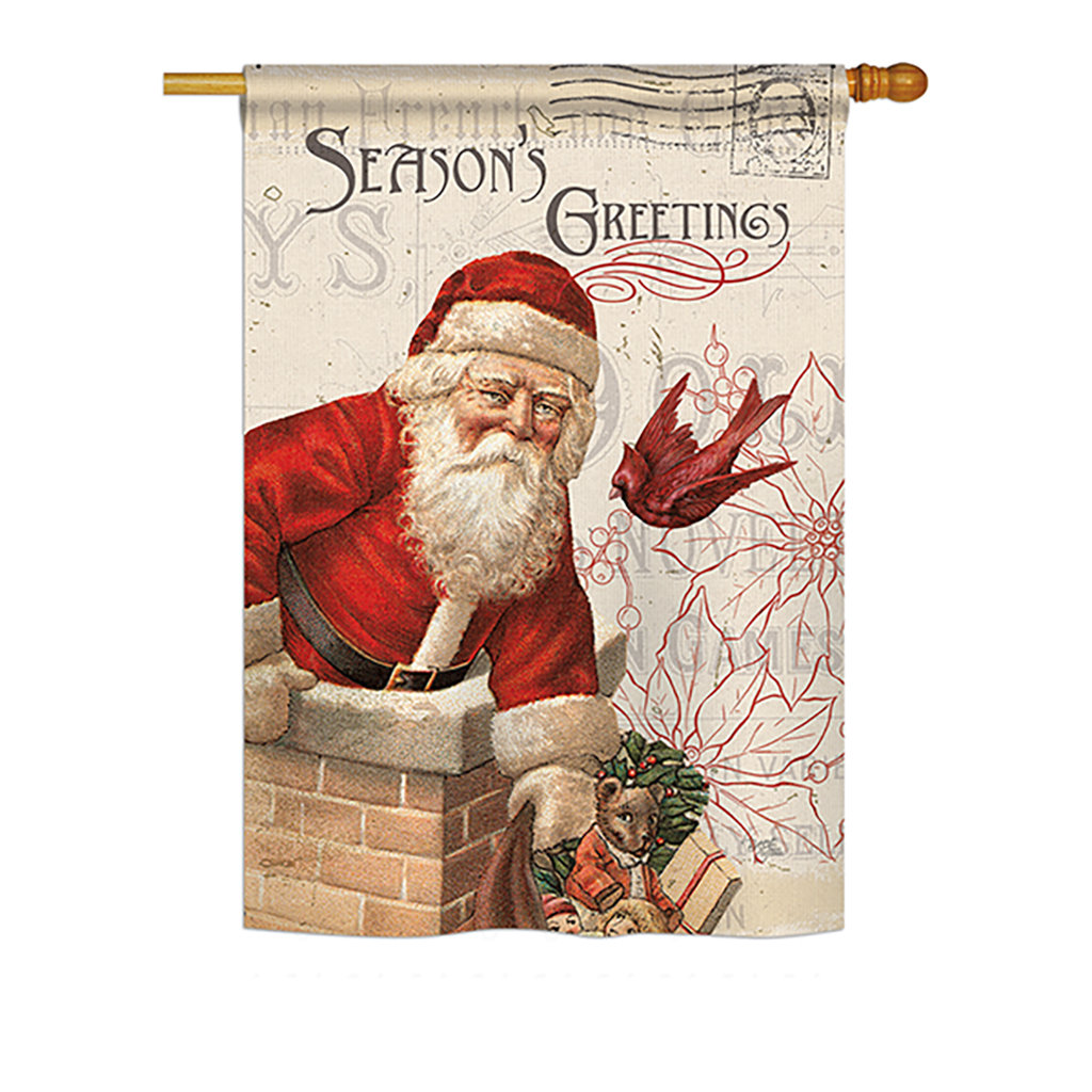 Babig Double Sided 40'' H x 28'' W Polyester Christmas Garden Flag (Set of 2) The Holiday Aisle®