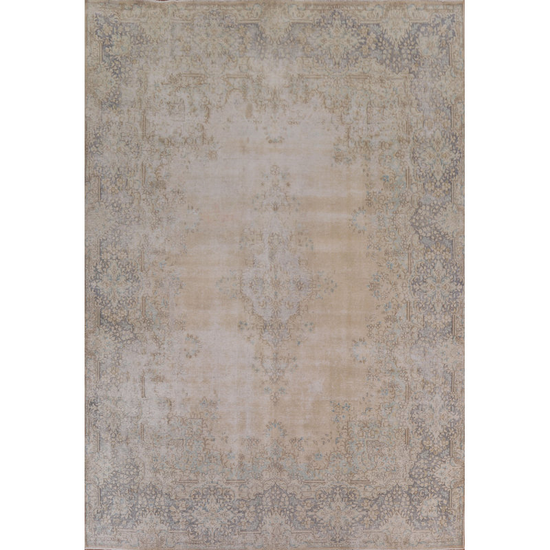 Tapis traditionnel délavé 10 x 12
