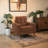 Martini Rust Fabric Upholstered Chair