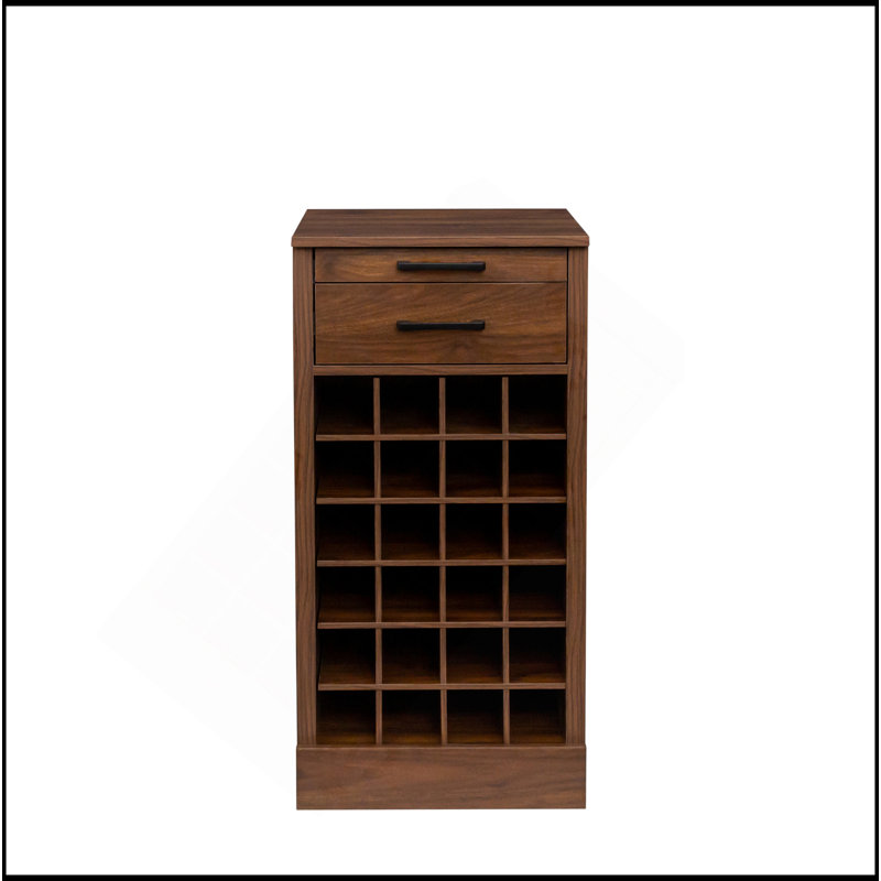 Buffet brun modulaire 24 pièces, Noyer brun