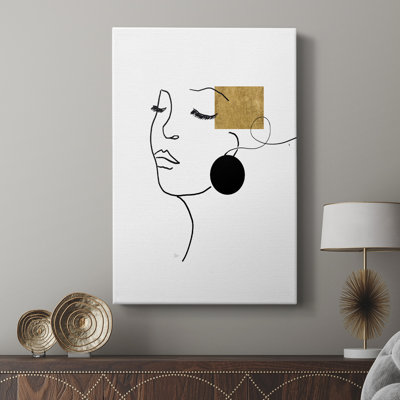 Formes et lignes II - Cavas de galerie sur mesure
