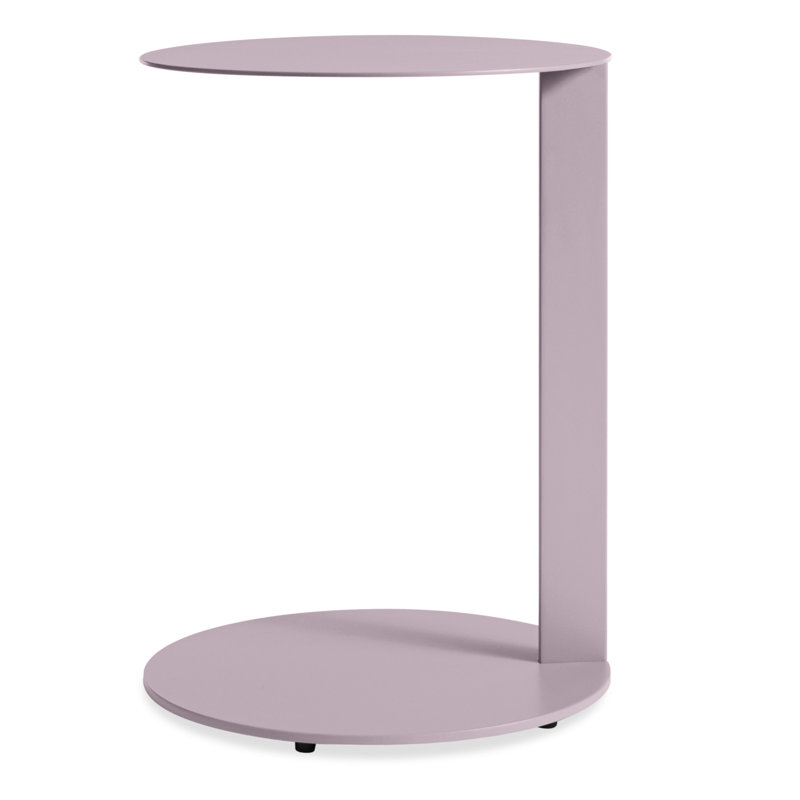 Note Steel Top End Table, Dark Olive, 23" H x 20" W x 20" D
