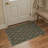 Auraflora Floral Machine Washable Brown Indoor Area Rug with Non-Slip Backing-1725870329
