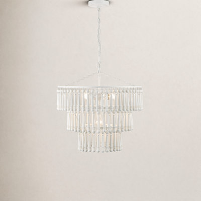 - Light Matte White Empire Pendant