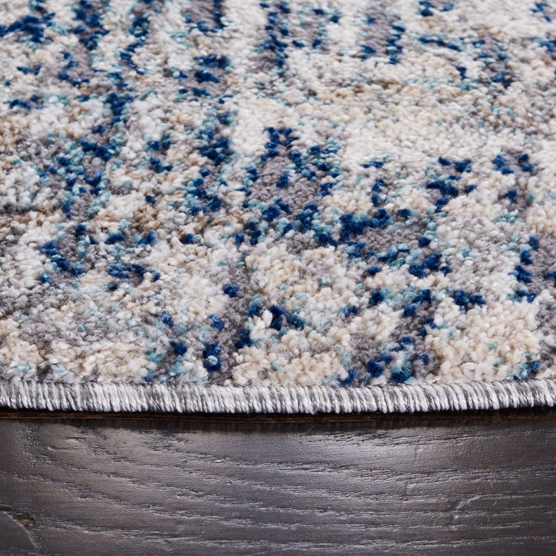 Aston Performance Abstract Rug, Round 6'7"