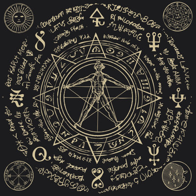 Human Figure And Symbol