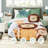 Piece Safari Bedding Sets, Twin/Twin XL Green Microfiber Kids Bedroom