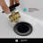 Single Hole Bathroom Faucet with Pop-up Drain and Strainer Basket-19872485