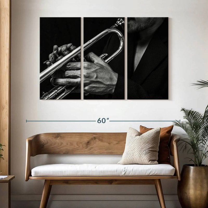 Abarca Trumpet Symphony, 32" H x 50" W