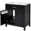Meuble-lavabo 30 po avec comptoir en céramique-779033607