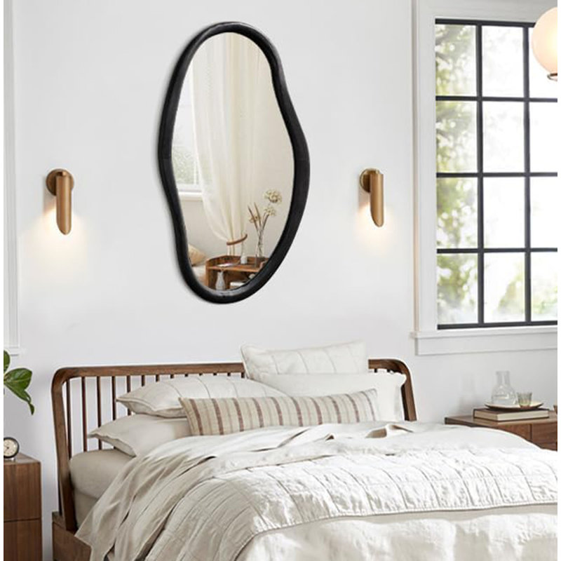 Irregular Mirror, Black