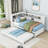 Daybed with Trundle Bed-1199767195