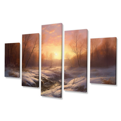 Gweneth - Countryside Canvas Print - 5 Panels