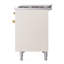ILVE Nostalgie II, cuisinière à double combustible de 48 po, 8 brûleurs, plaque chauffante-812063141-812063062