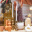 11.75'' H Wood Tabletop Candlestick