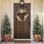 28" Dried Roses And Hydrangeas Holiday Wreath