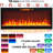 Taye 2-Cabinet TV Stand Fireplace-515109503