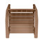 Ensemble de salle à manger rectangulaire 4 pièces pour 4 personnes avec trou pour parasol 4 personnes-1351019255