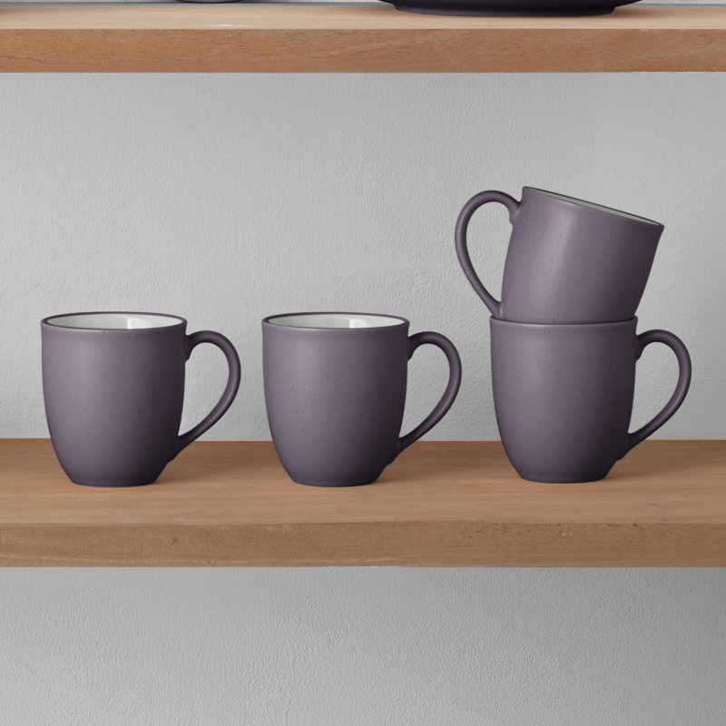 12 tasses à café Noritake Colorwave, Prune