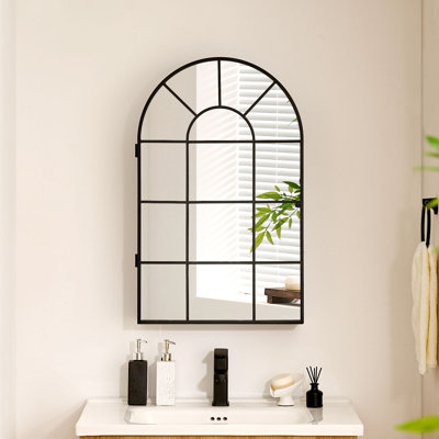 50mm W 80mm H Wall Mounted Required Medicine Cabinet Mirror