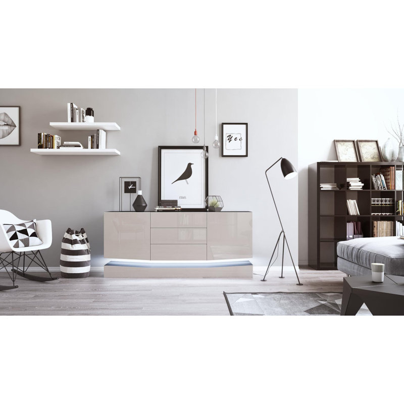 Mccool 178cm Sideboard, Sand Grey
